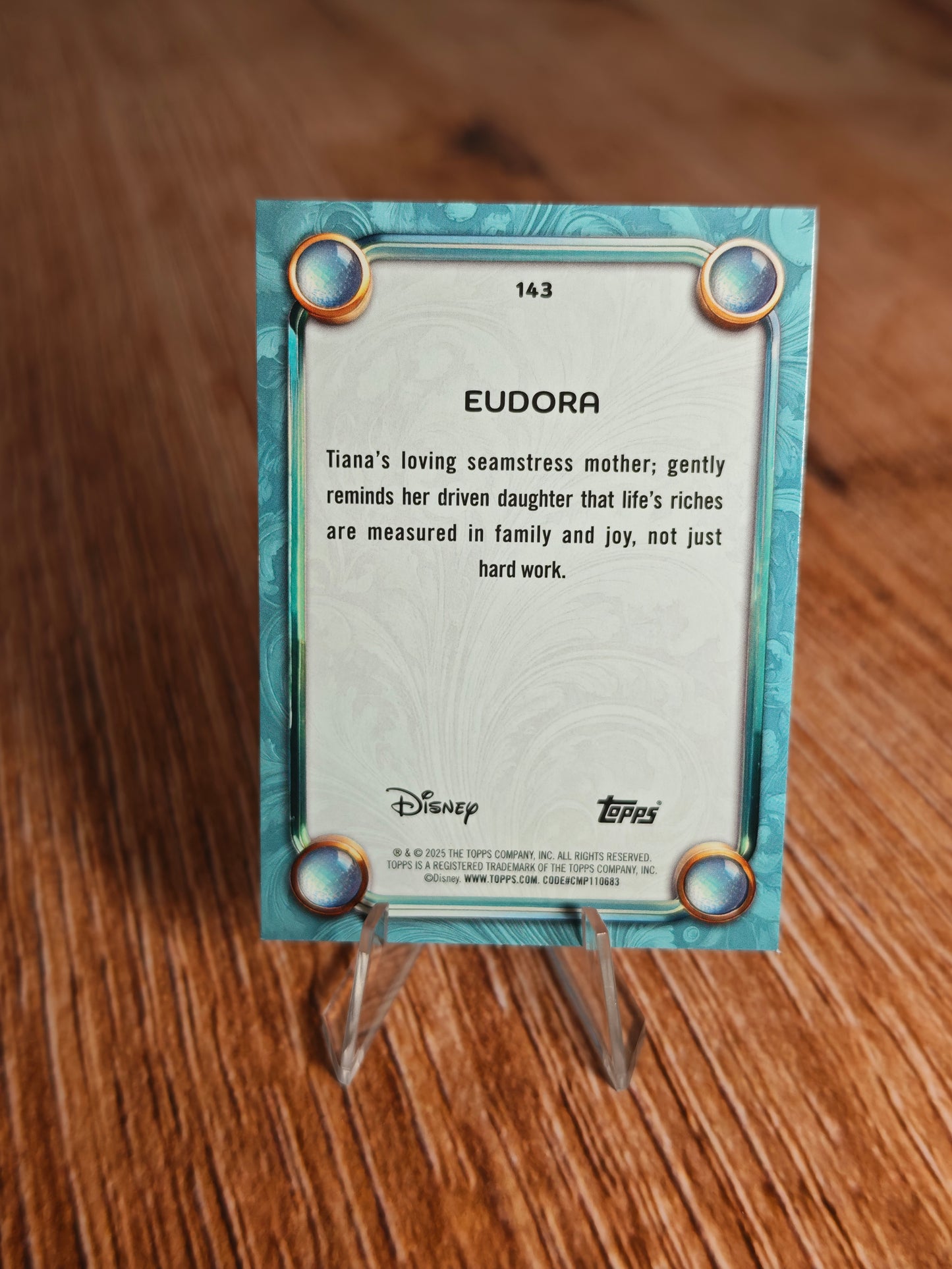 2025 Topps Disney Wonder Eudora Refractor #143