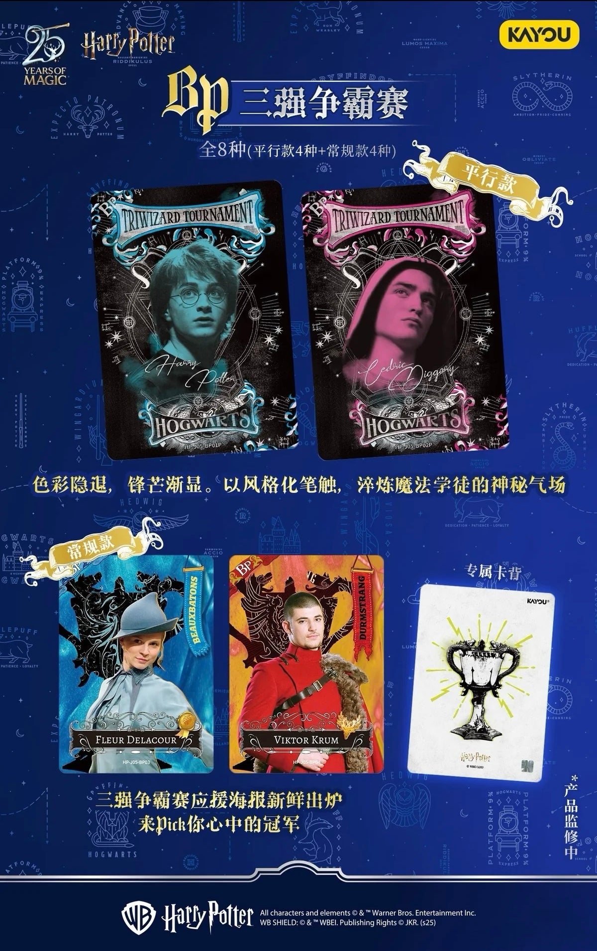 KAYOU Harry Potter Wizard's Collection Cards • Eternal Edition Wave 5 Box (Chinesische Version)