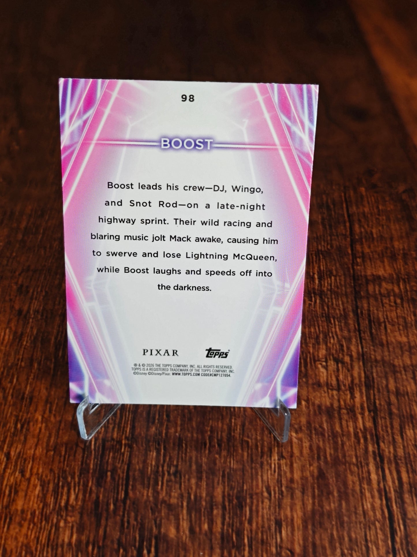 2026 Topps Disney Neon Boost Diamante