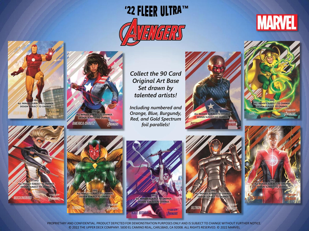 Upper Deck Marvel Fleer Ultra Avengers Hobby Pack
