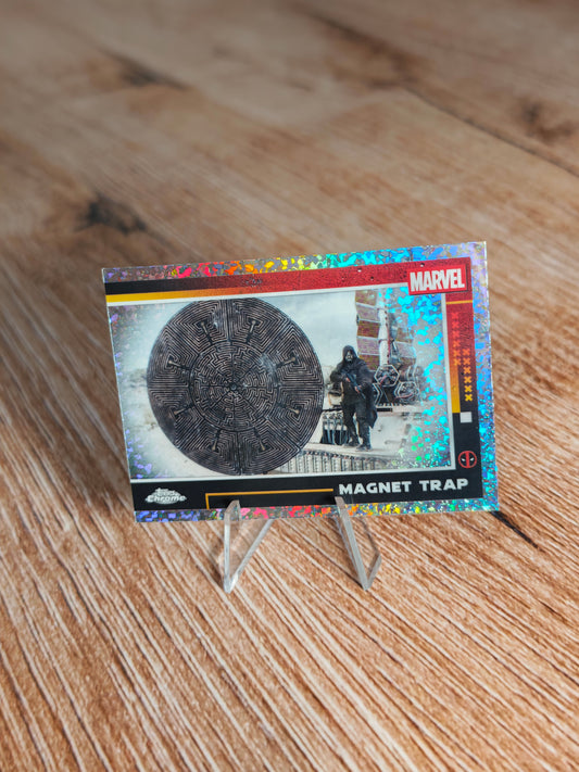 2025 Topps Chrome Deadpool Magnet Trap Mini Diamond #70