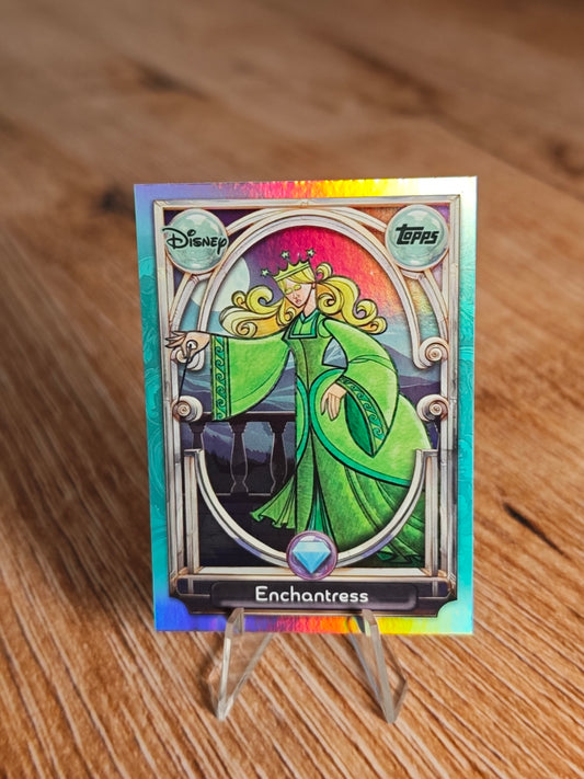 2025 Topps Disney Wonder Enchantress Refractor #128