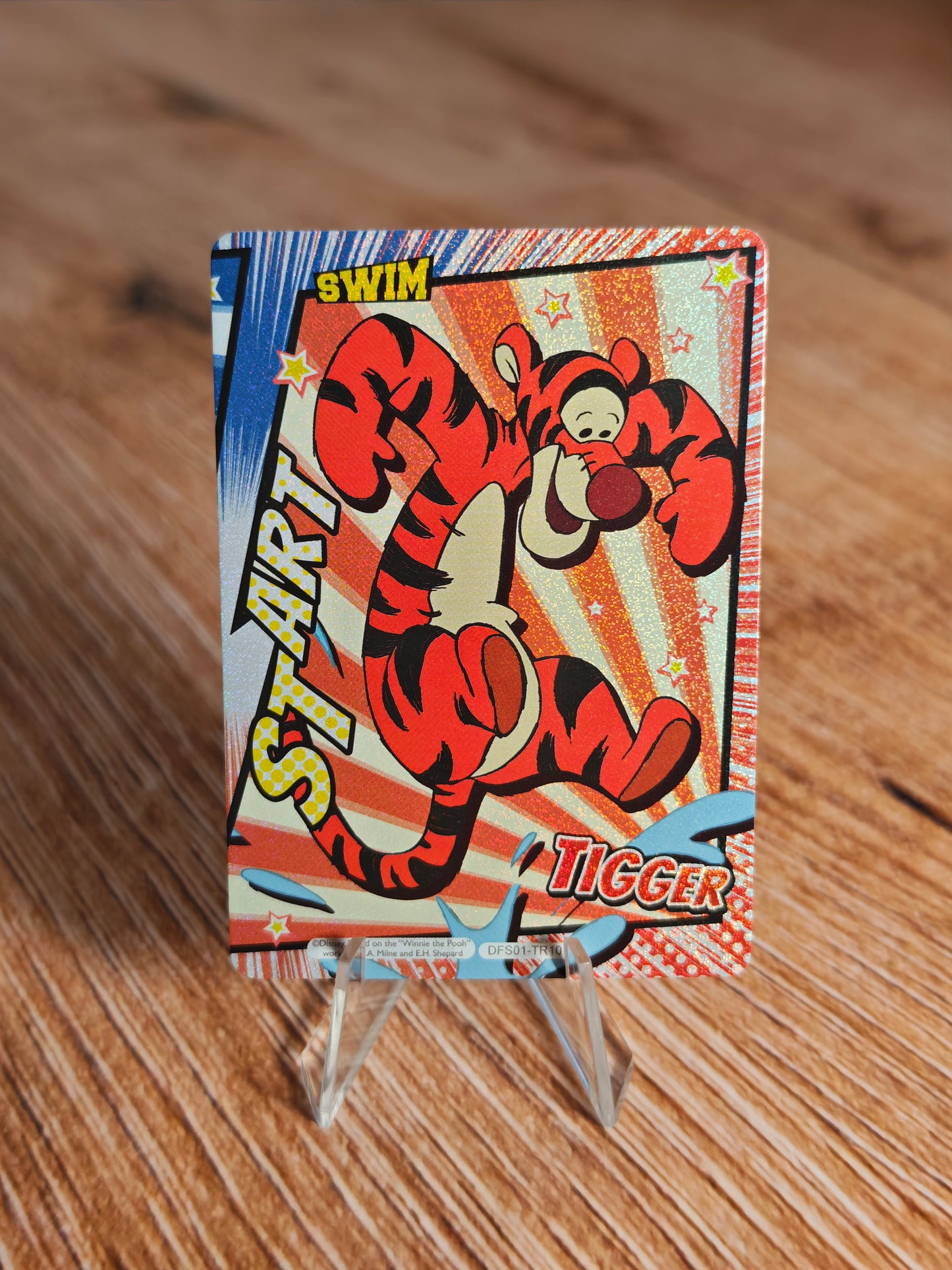 Cardfun Disney All-Star Sports Start Swim Tigger