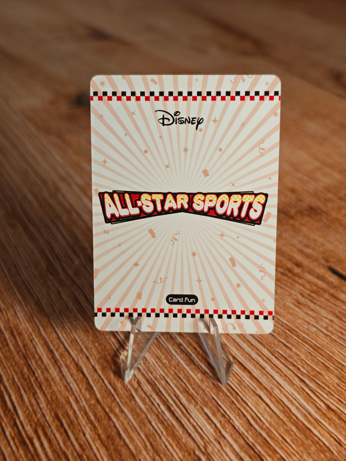 Cardfun Disney All-Star Sports Start Swim Tigger