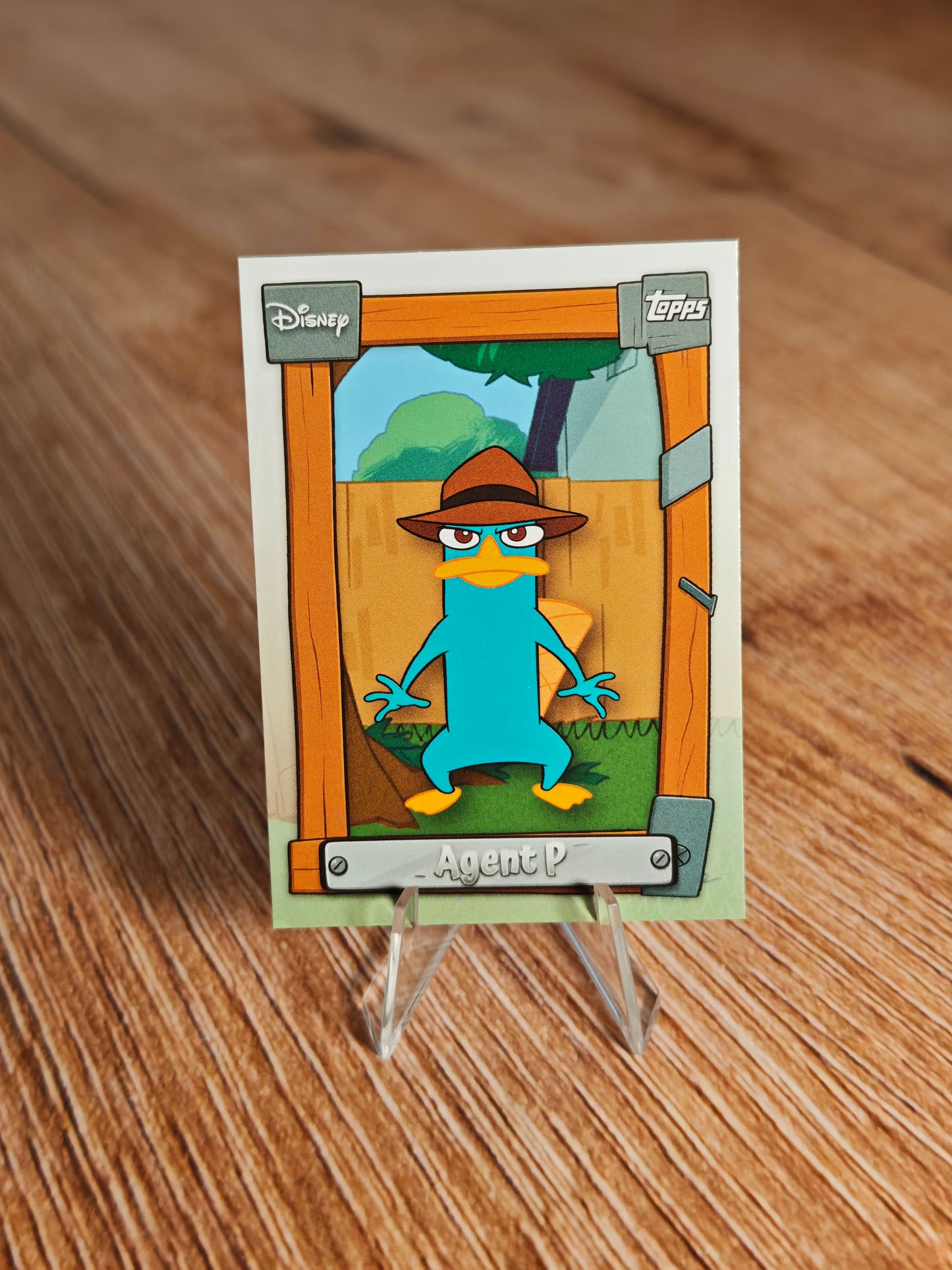 2026 Topps Disney Neon Agent P P&F-20