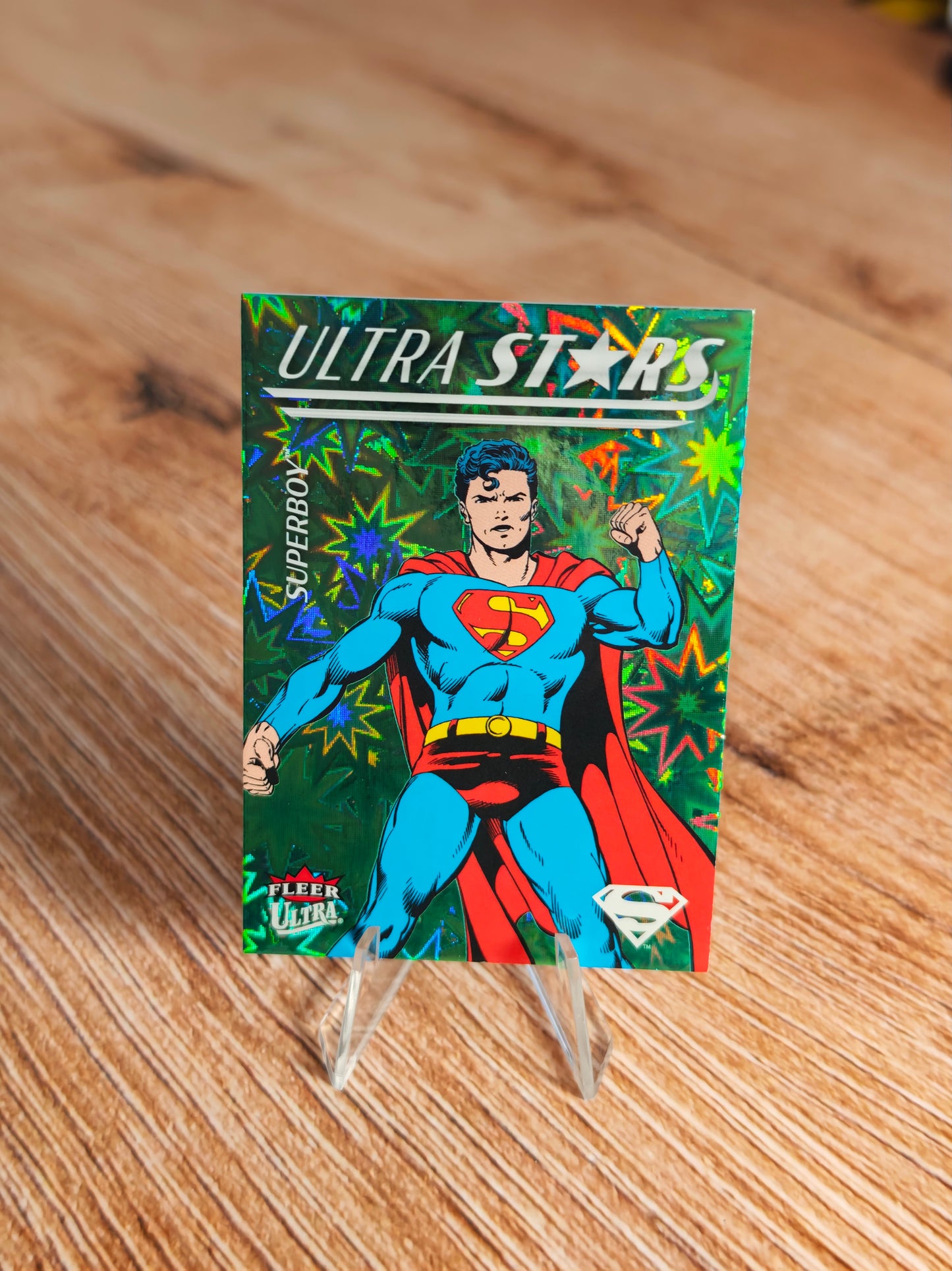 2026 Fleer Ultra Superman Superboy Ultra Stars Green #US-01