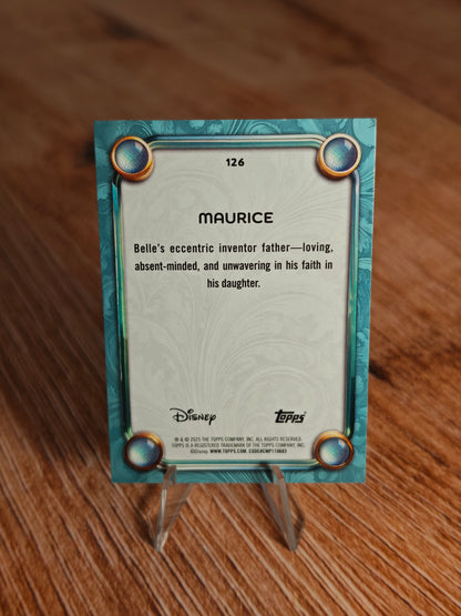 2025 Topps Disney Wonder Maurice Refractor #126