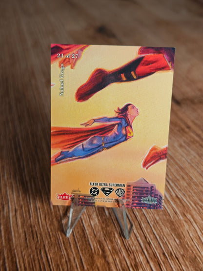2026 Fleer Ultra Superman 3x3 Connected Image Insert 24 /27 Nelson DeCastro
