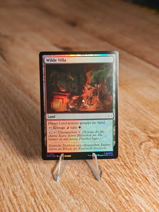 MTG Magic Spider-Man Wilde Villa L-0138 Holo