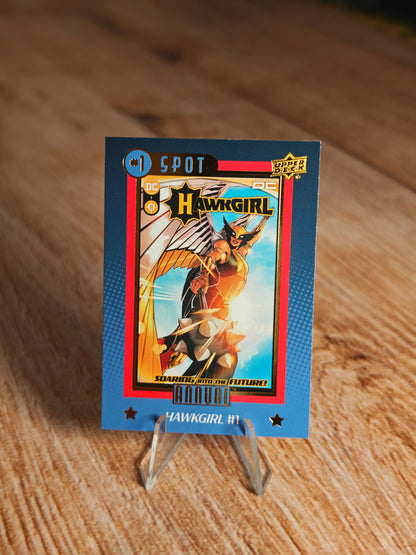 2023-24 Upper Deck DC Annual Hawkgirl Number 1 Spot