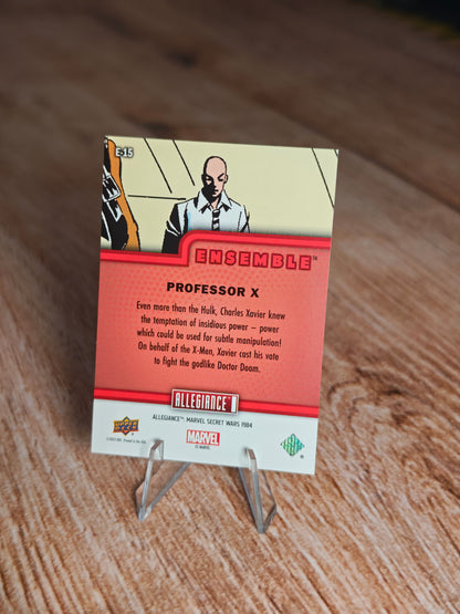 2024 UD Marvel Allegiance: Secret Wars Professor X - Ensemble E-15