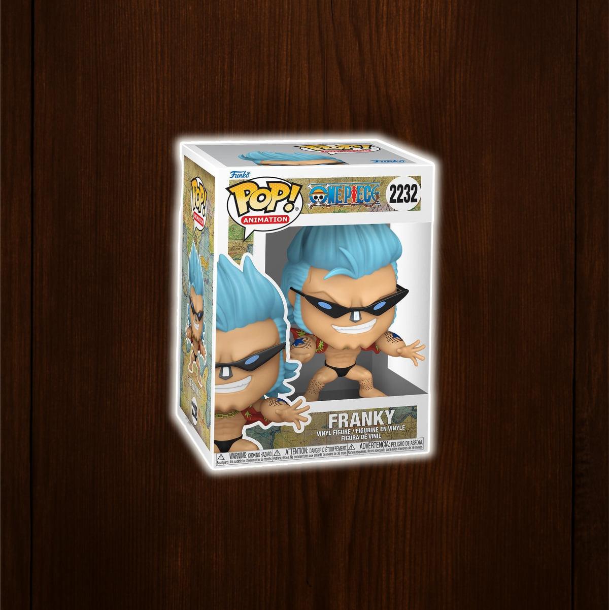 One Piece POP! Animation Vinyl Figur Franky (Refresh) 9 cm
