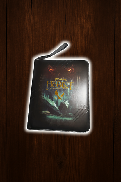 Card.Hobby LOTR The Hobbit Zip-Binder ( I am Fire I am Death) *Leicht beschädigt*