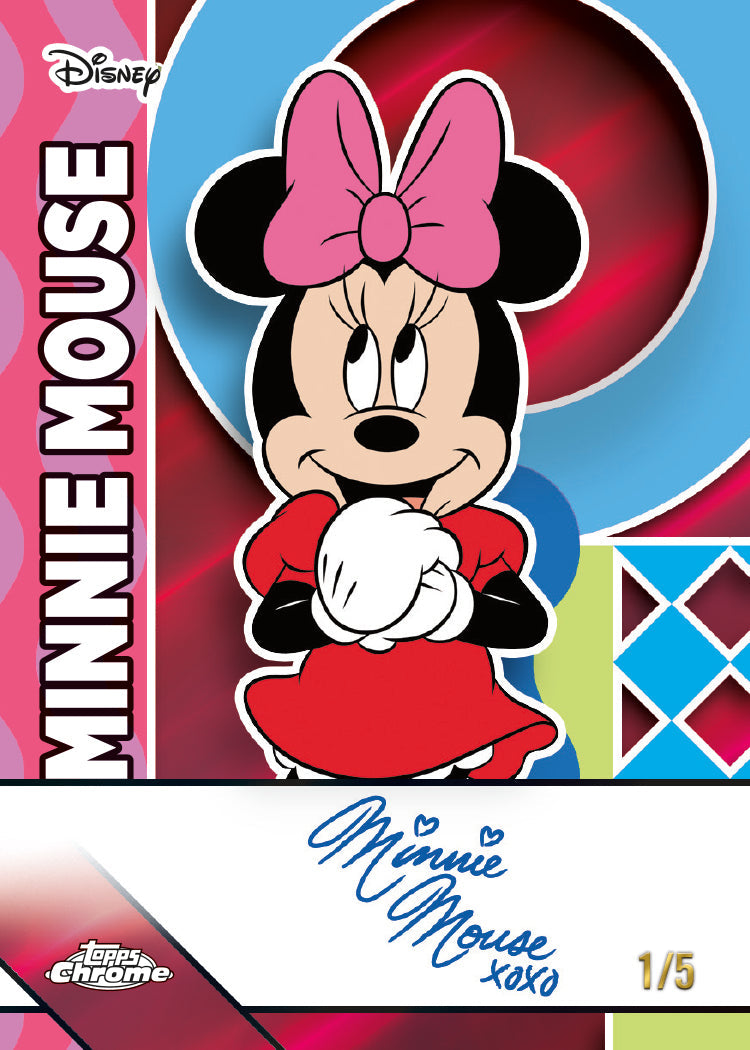 2026 Topps Chrome Disney Value Box + Ultra Pro Toploader Regular Gratis