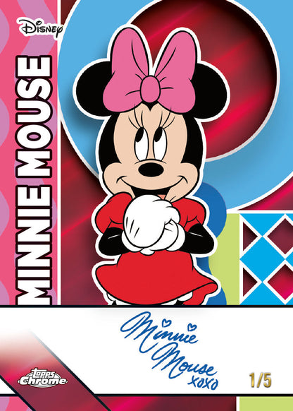2026 Topps Chrome Disney Value Box + Ultra Pro Toploader Regular Gratis