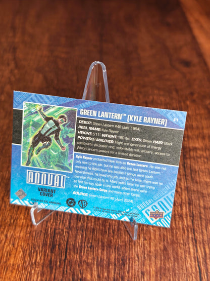 2024-25 Upper Deck DC Annual Variant Green Lantern (Kyle Rayner)