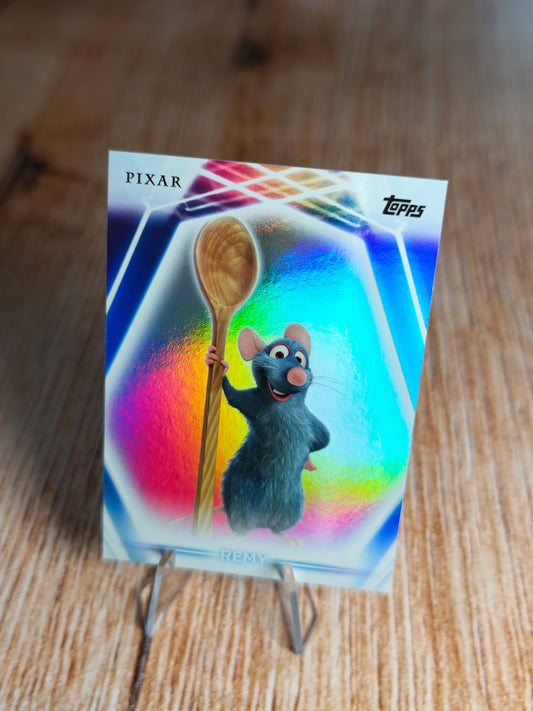 2026 Topps Disney Neon Remy #71 Rainbow