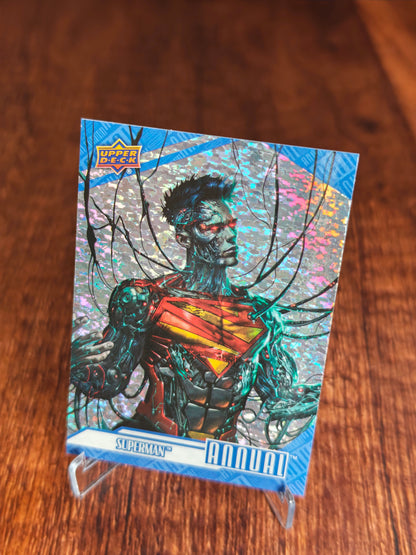 2024-25 Upper Deck DC Annual Superman (Jon Kent) Silver Sparkle