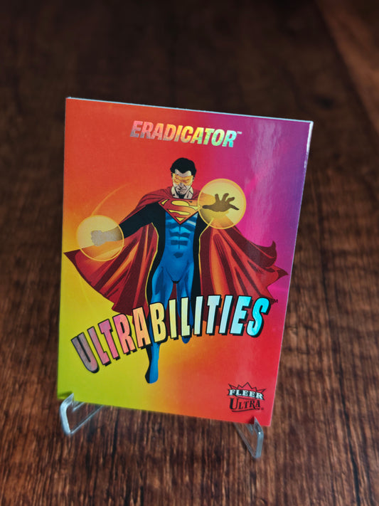 Fleer Ultra Superman Eradicator Ultrabilities