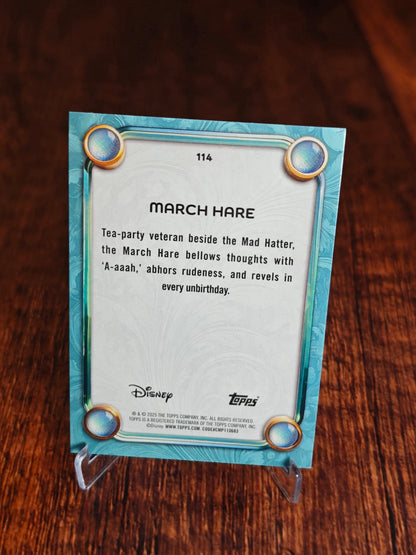 Topps Disney March Hare Refractor