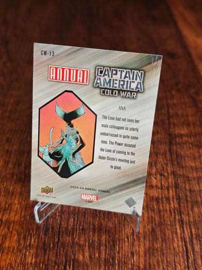 2023-24 Upper Deck Marvel Annual Captain America Cold War Ana