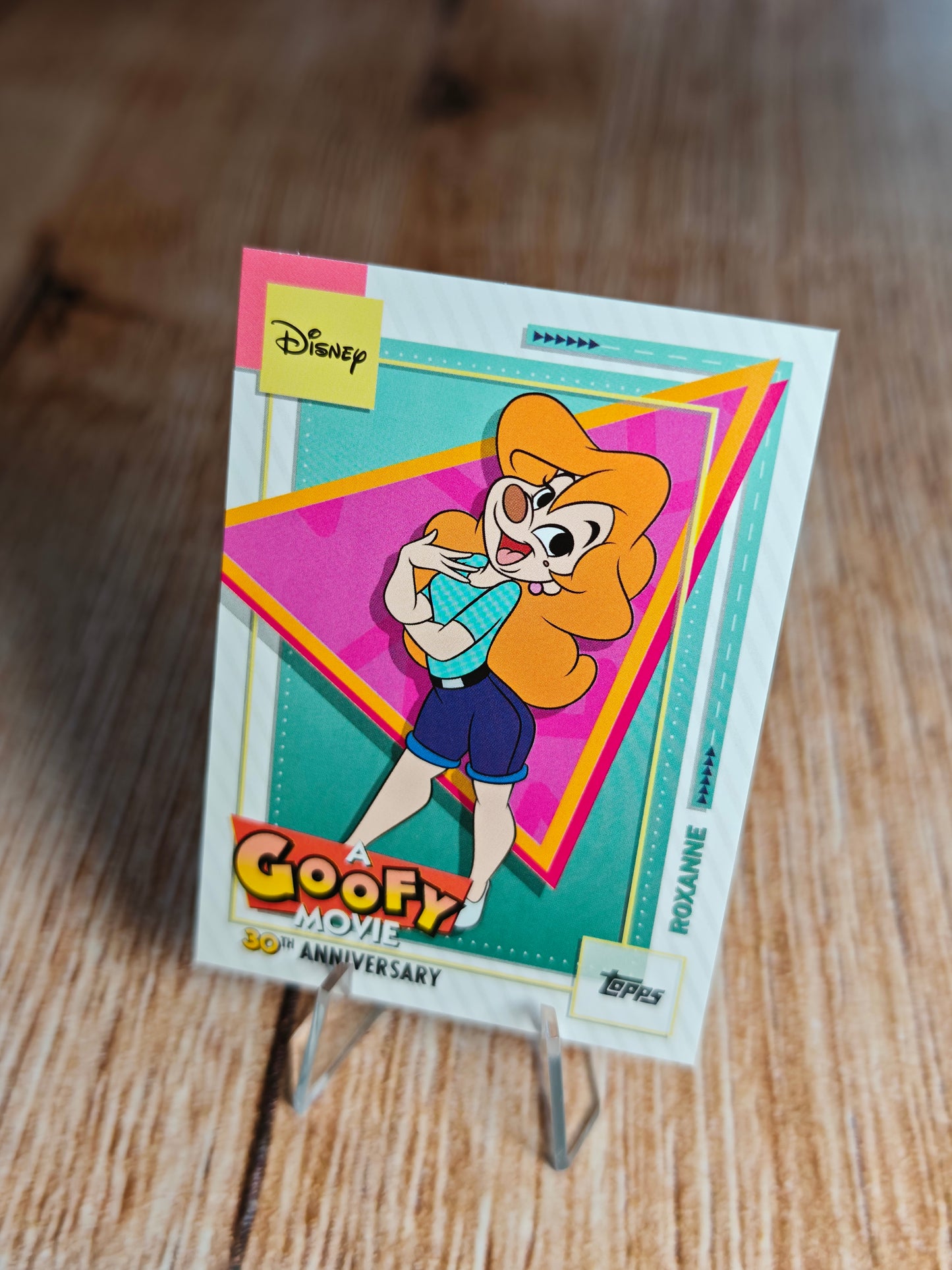 2026 Topps Disney Neon A Goofy Movie 30th Anniversary Roxanne AGM-4