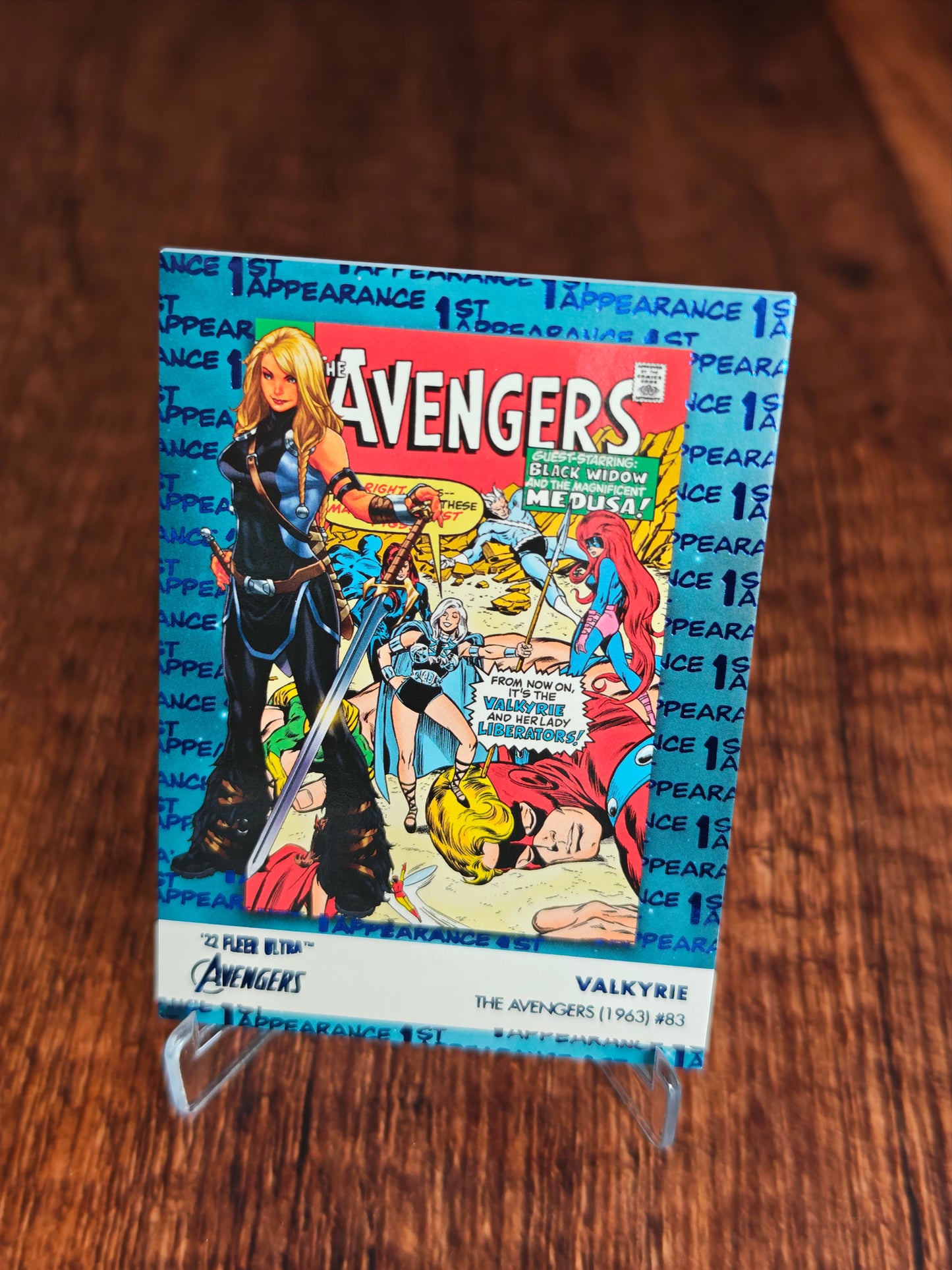 2022 Fleer Ultra Avengers 1st Appearances Valkyrie /360
