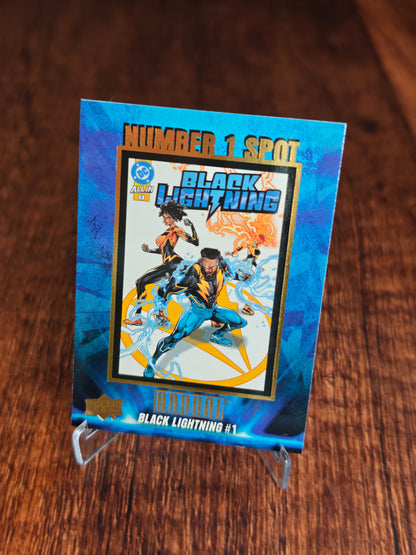2024-25 Upper Deck DC Annual Number 1 Spot Black Lightning