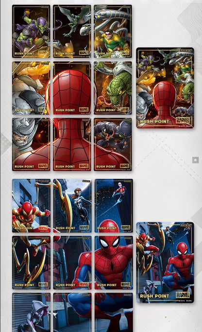 Cardfun Marvel Trading Card Game: Super Hero Clash / Hero Rush – Lite Pack 01 „Spider-Sense“ (LP01) Booster Display