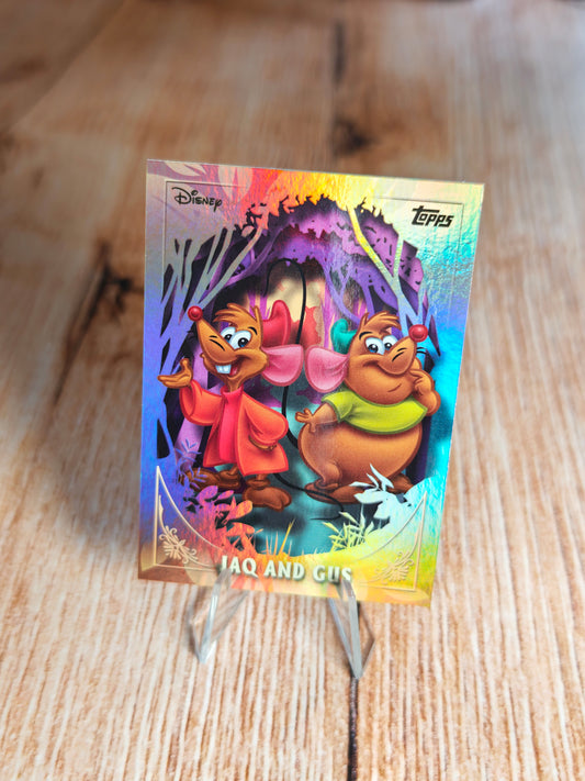 2025 Topps Disney Wonder Jaq and Gus #FF-4 Furry Friends