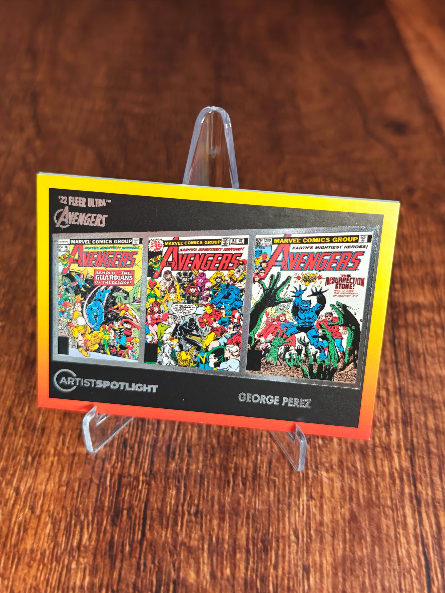 2022 Fleer Ultra Avengers Artist Spotlight AS-4 George Perez