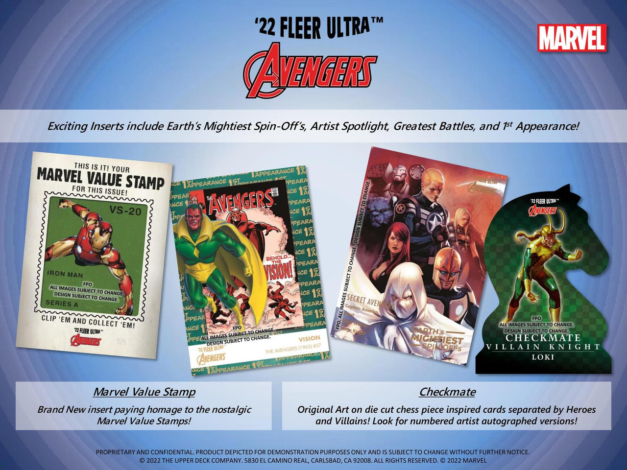Upper Deck Marvel Fleer Ultra Avengers Hobby Pack