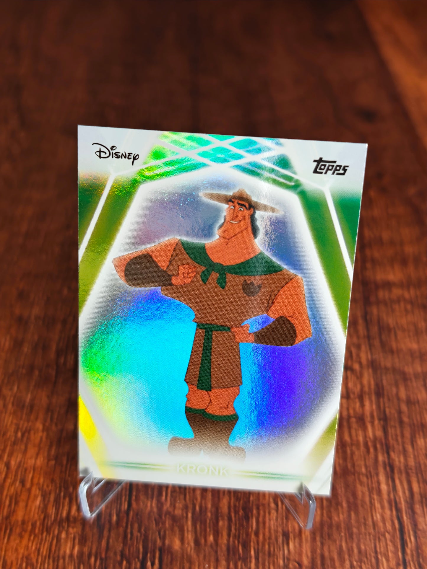 2026 Topps Disney Neon Kronk Refractor