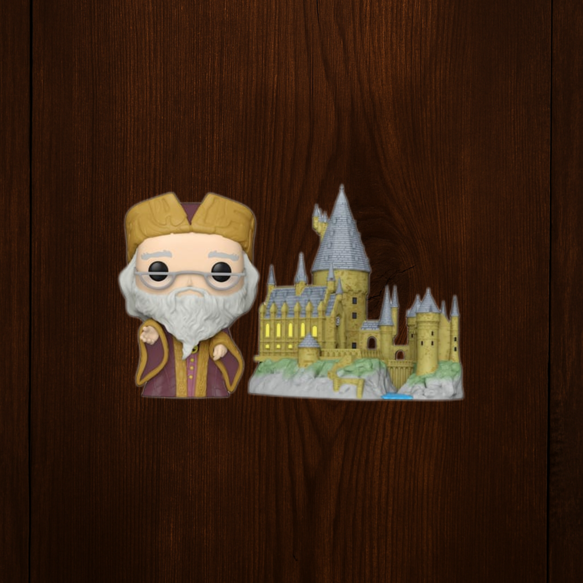 Funko Pop! Town: Harry Potter Anniversary - Dumbledore with Hogwarts