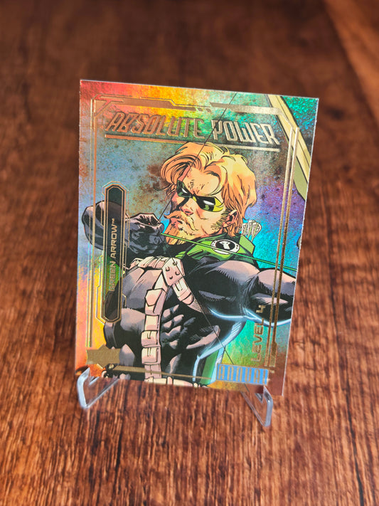 2024-25 Upper Deck DC Annual Absolute Power Green Arrow Level 4