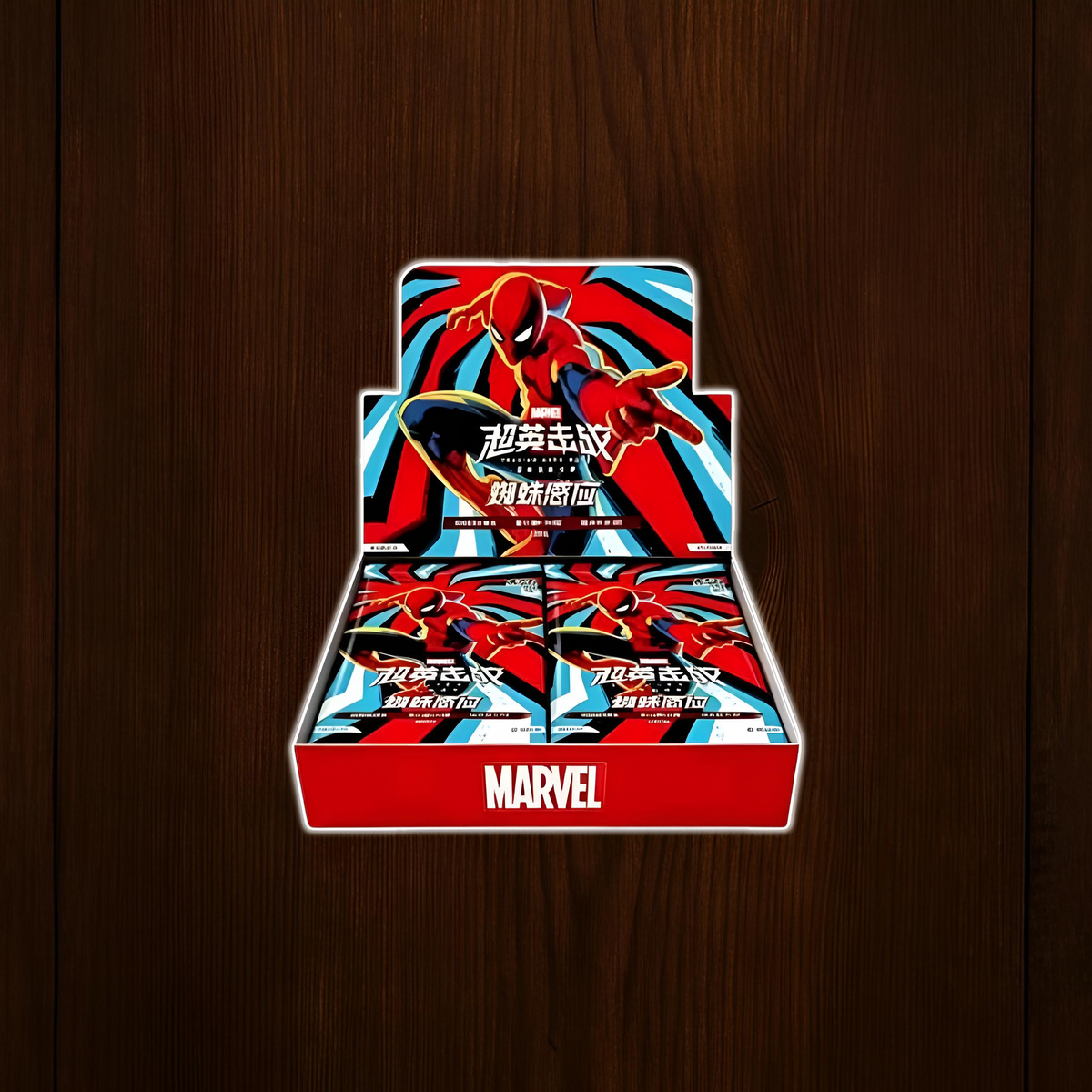 Cardfun Marvel Trading Card Game: Super Hero Clash / Hero Rush – Lite Pack 01 „Spider-Sense“ (LP01) Booster Display