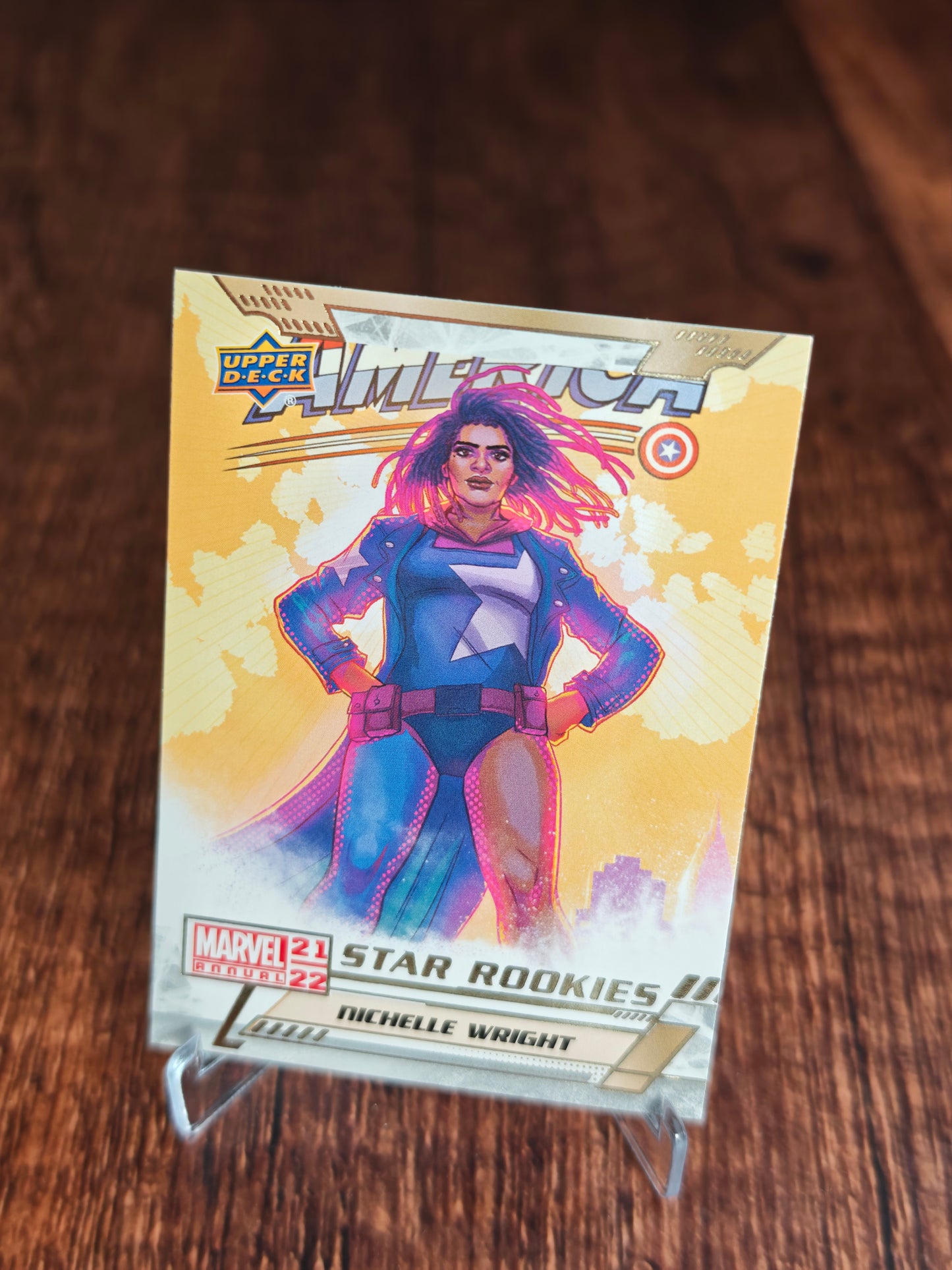 2021-22 Upper Deck Marvel Annual Star Rookies Nichelle Wright