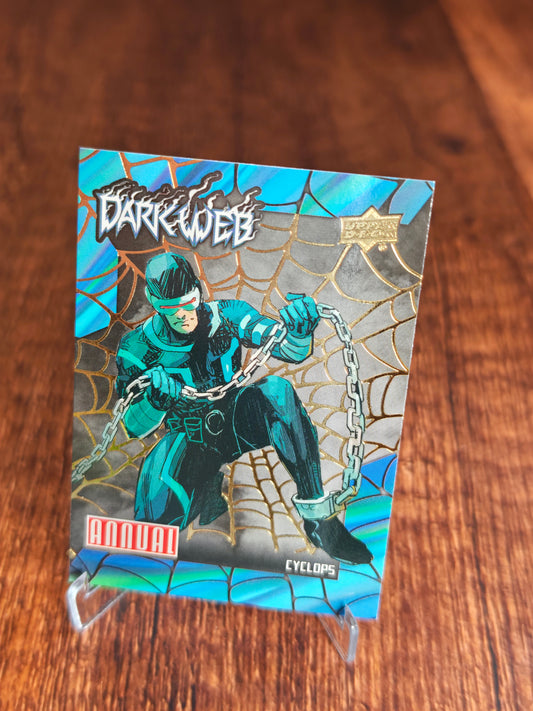 2023-24 Upper Deck Marvel Annual Dark Web Cyclops