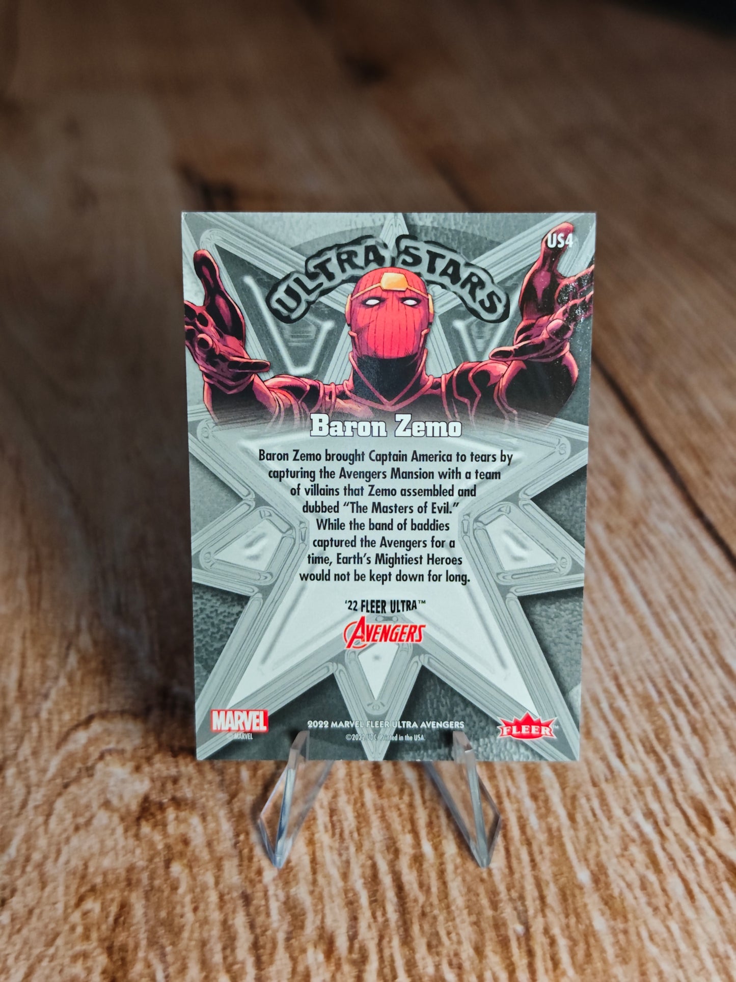 Fleer Ultra Ultra Stars Baron Zema (Leichte Druckstelle)