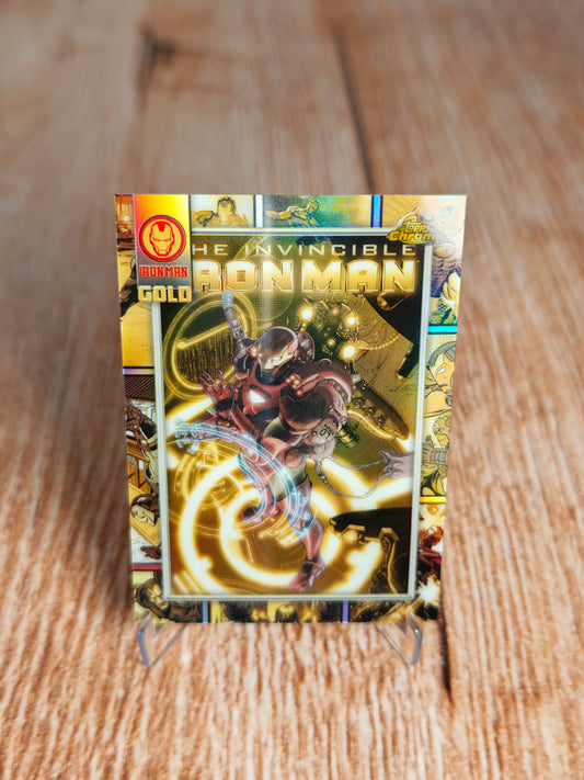 2025 Topps Chrome Marvel Iron Man Gold #IM-8