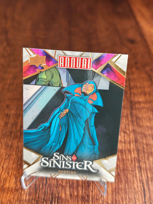 2024 Upper Deck Marvel Annual Destiny Sins of Sinister