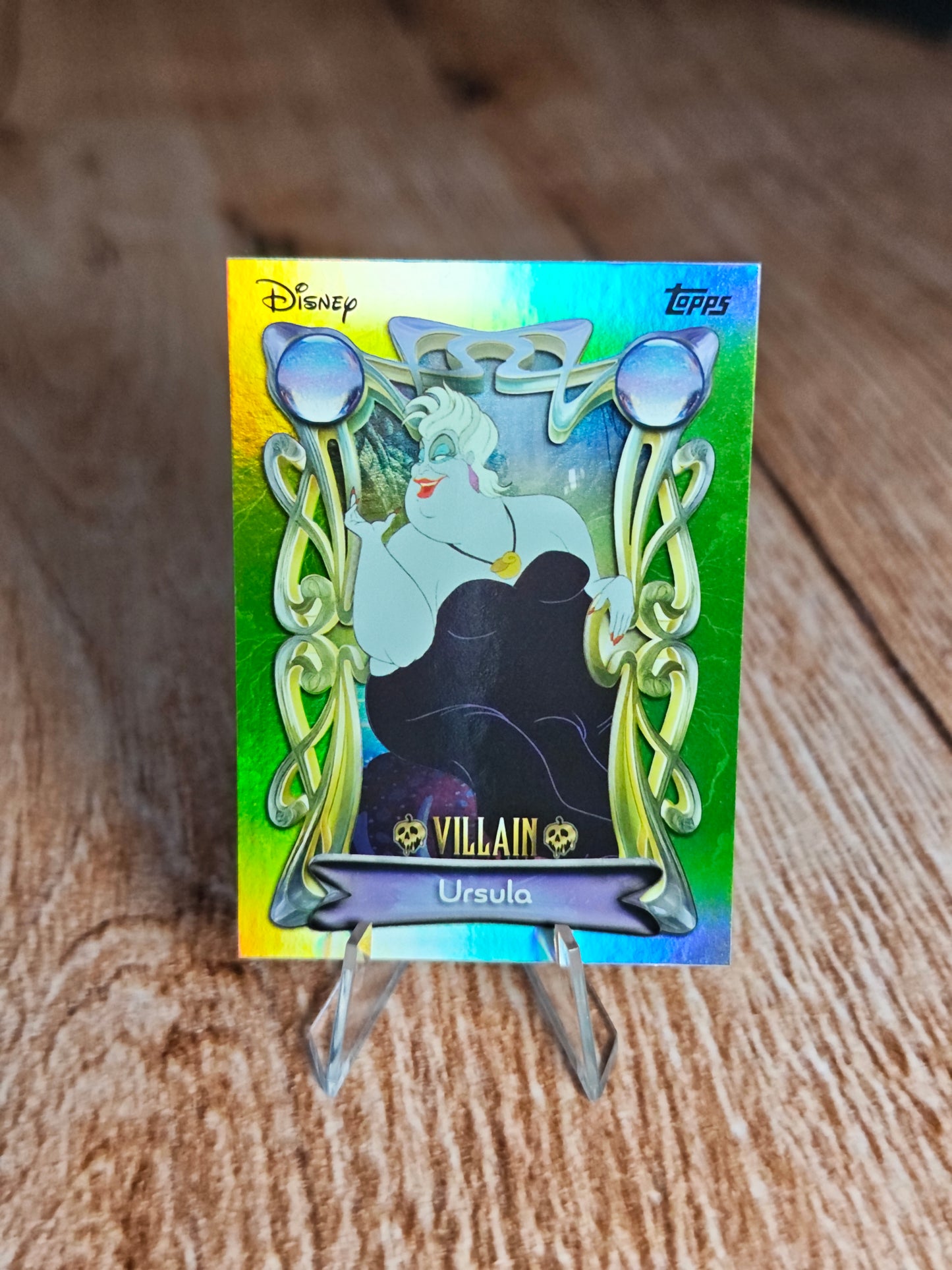 2025 Topps Disney Wonder Ursula Cartoon Villian #176