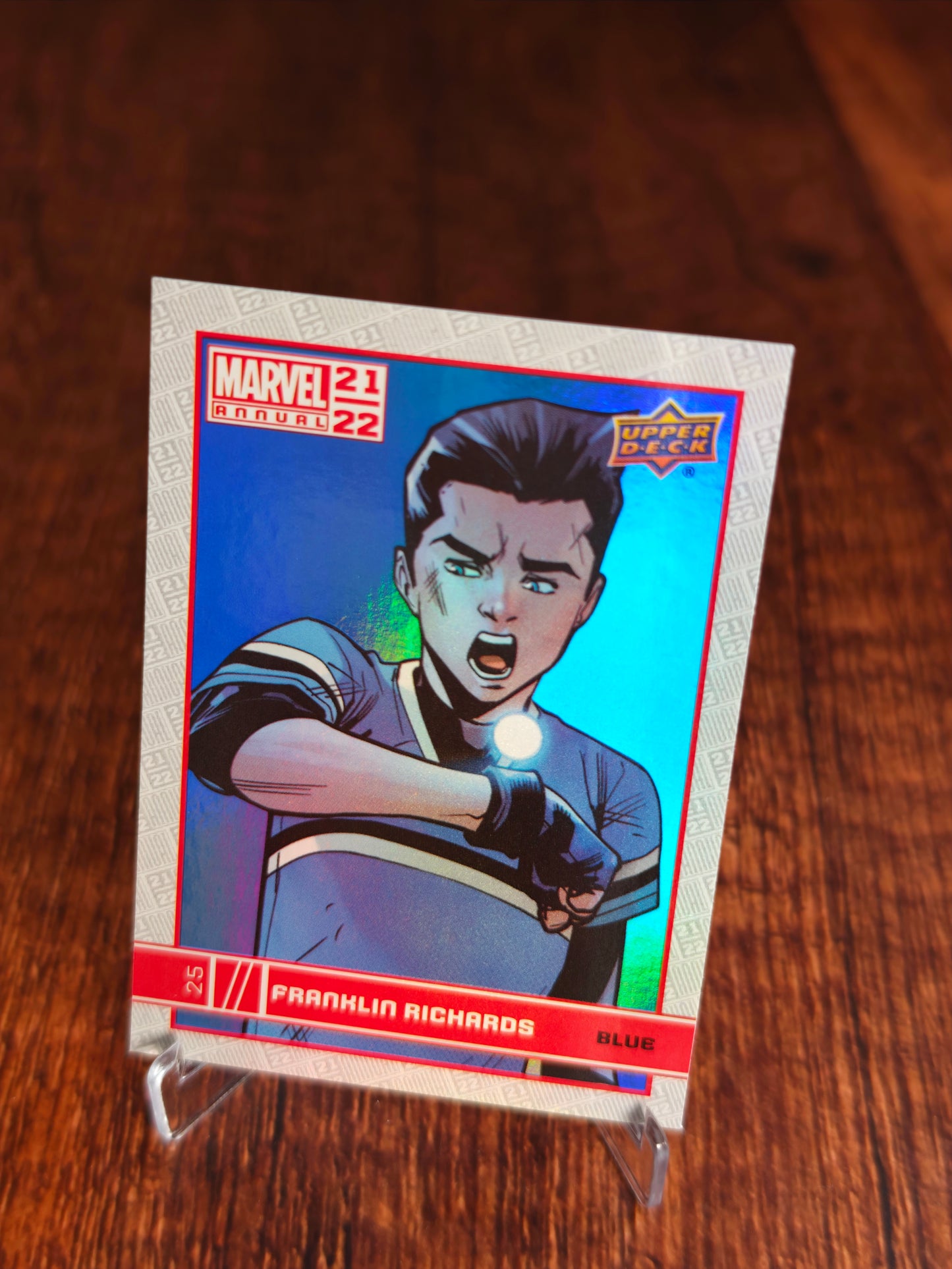 2021-22 Upper Deck Marvel Annual Franklin Richards Blue