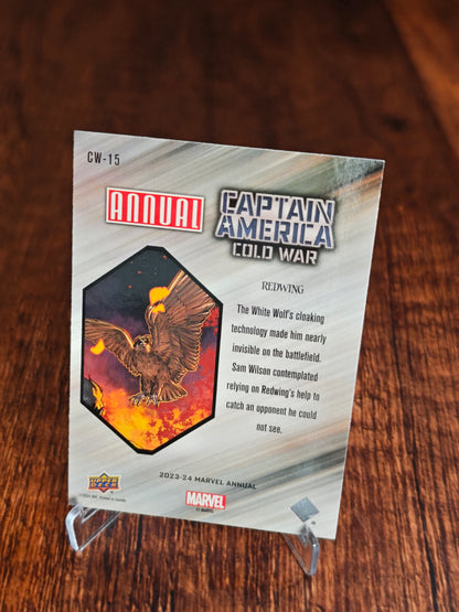 2024 Upper Deck Marvel Annual Redwing Captain America: Cold War