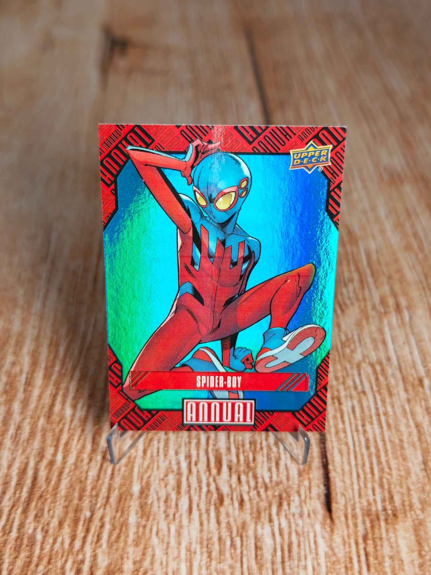 2023-24 Upper Deck Marvel Annual Spider-Boy Blue