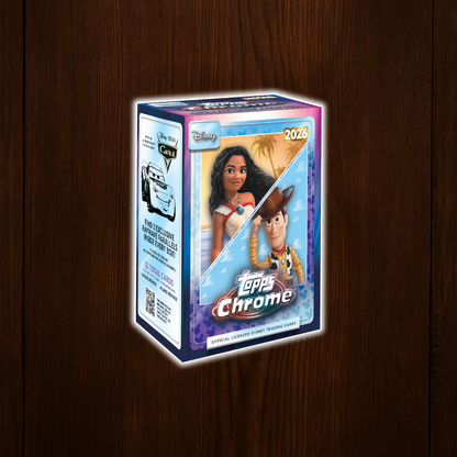 2026 Topps Chrome Disney Value Box + Ultra Pro Toploader Regular Gratis