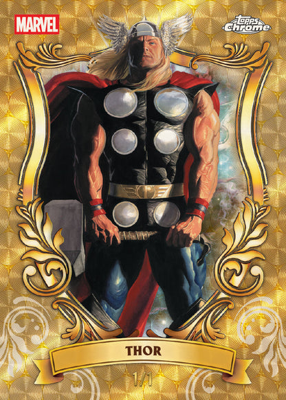 2026 Topps Chrome Marvel Value Box + Ultra Pro Toploader Regular Gratis