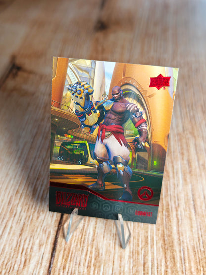 2023 Upper Deck Blizzard Legacy Collection #186 Horde Red - Doomfist
